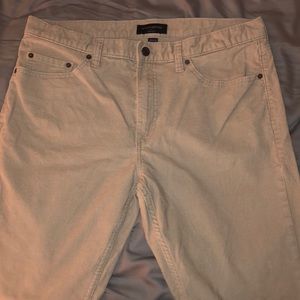Light Tan/Cream Corduroy Pants